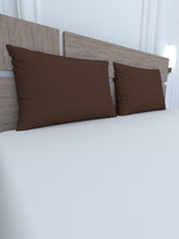 Load image into Gallery viewer, A-3533 - Pure Cotton 300 TC King Size Plain Double Bedsheet (274X274) with Two Pintex Pillow Covers (50X76)
