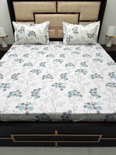 Load image into Gallery viewer, A-3865 - Pure Cotton 210 TC King Size Double Bedsheet (274X274) with Two Pillow Covers (50X76)
