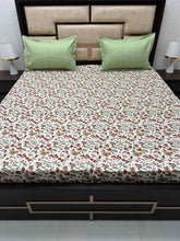 Load image into Gallery viewer, A-3909 - Poly Cotton 130 GSM King Size Double Bedsheet (274X274) with Two Pillow Covers (50X76)
