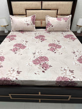 Load image into Gallery viewer, A-3926 - Pure Cotton 180 TC King Size Double Bedsheet (274X274) with Two Pillow Covers (50X76)
