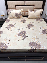Load image into Gallery viewer, A-3929 - Pure Cotton 180 TC King Size Double Bedsheet (274X274) with Two Pillow Covers (50X76)

