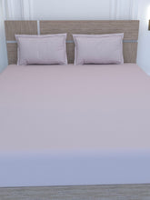 Load image into Gallery viewer, A-3477 - Pure Cotton 400 TC King Size Plain Double Bedsheet (274X274) with Two Pillow Covers (50X76)

