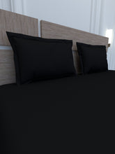 Load image into Gallery viewer, A-10002 - Pure Cotton 300 TC King Size Plain Double Bedsheet (274X274) with Two Pillow Covers (50X76)

