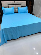 Load image into Gallery viewer, A-1973 - Pure Cotton 210 TC King Size Plain Double Bedsheet (274X274) with Two Pillow Covers (50X76)
